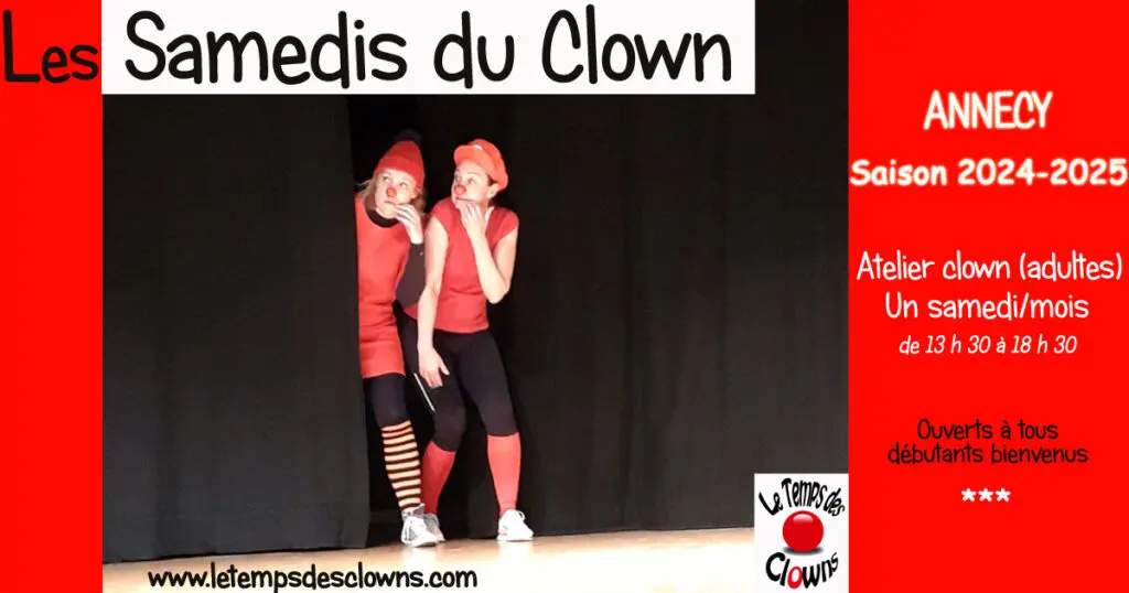 Visuel Samedis du clown