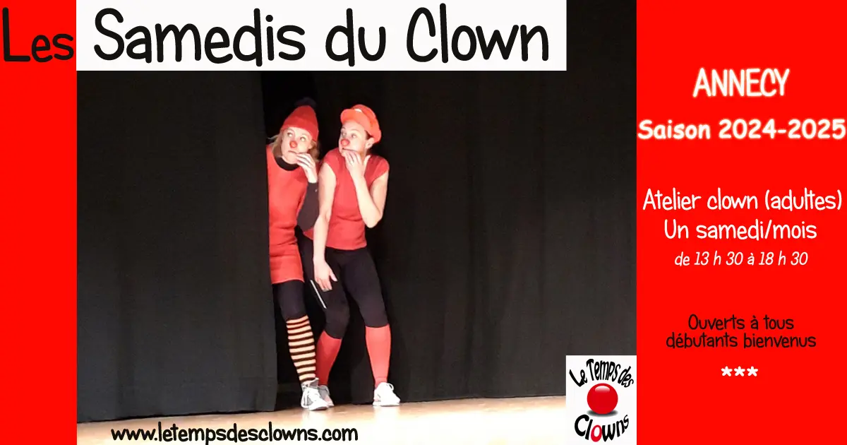 Visuel Samedis du clown